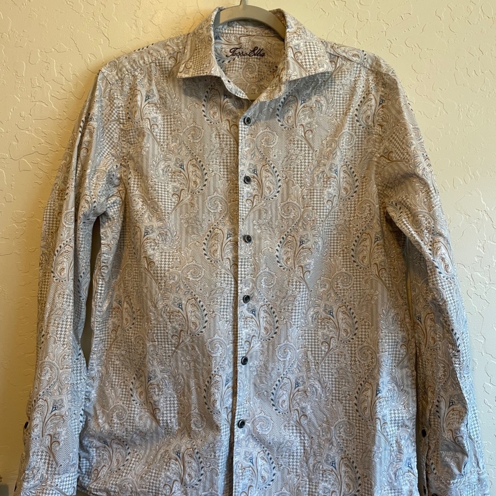 Paisley button-up